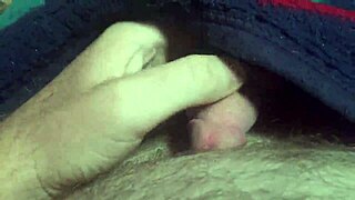 Homemade Gay Amateur Masturbates Big Cock In POV Solo Session To Cum