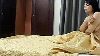 Bride in wedding clip, Vietnamese couple getting wild?