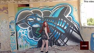 single father fucks teen girlfriend outdoors