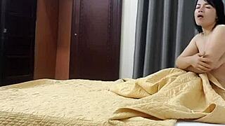 Bride in wedding clip, Vietnamese couple getting wild?