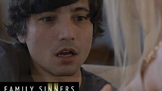 Stepmom Bunny Madison Comforts Stepson Ricky Spanish After Breakup