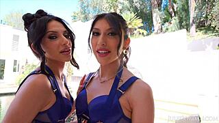 JULES JORDAN COM - DOUBLE TROUBLE ANAL HIME MARIE AND PENELOPE WOODS WITH ASSFUCKING AND ASS TO MOUTH