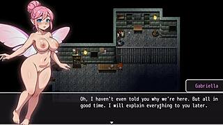 Lost Lagoon Harem Hentai Game Ep 1 Cute Naked Fairy Stuck In The Prison Key Hole
