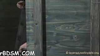 Hottie In Latex Dress Feels The Sting Of Punishment In Garage. Her Submission Is Raw And Real.