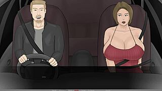 Let's play turn up the wild with big tits and ass in bonus scene ending