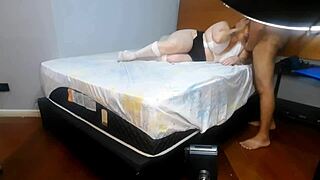 Student Preps for Exam with Math Teacher's Hot Anal Finger Massage 😍