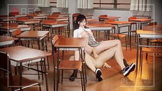 Hentai Madness! ホロネ 委員長の催眠事情 Vol 1 with Big Tits Cum Explosion