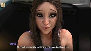 डब्ल्यूवीएम 192 ब्रूनेट के साथ 3डी कार्टून इंटरव्यू अच्छा चला