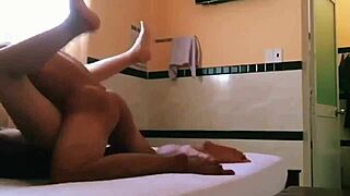 Vietnamese skinny girl gets intense pounding.