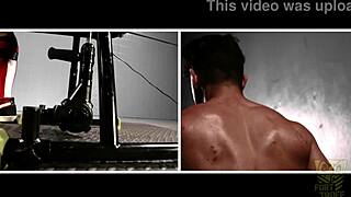 i’m so into this rim chair setup with bondage and toys for wild action