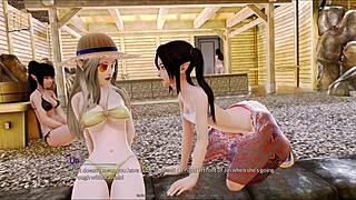 Exploring the Harem Hotel in Game Episode 389