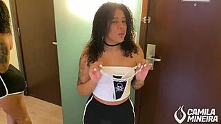 jezabel vessir in 3 on 1 interracial, my cock throbbing from the handjobs.