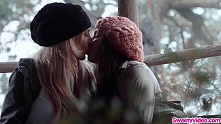 runaway chick licking bff pussy