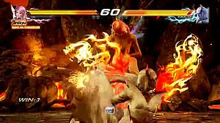 Alisa from Tekken 7 shows naked boobs?