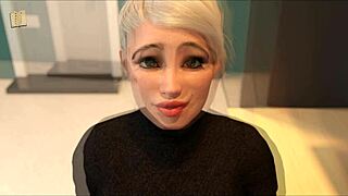 डब्ल्यूवीएम 192 ब्रूनेट के साथ 3डी कार्टून इंटरव्यू अच्छा चला