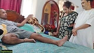 indian village wife, you’re getting pounded right in front of your husband, going viral with that deepthroat and hardcore anal action, how’s it feel?