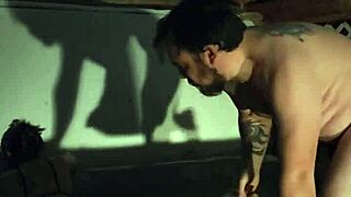 lonely wife in the hottub, bent over for doggystyle fucking 😏 sexy brunette housewife