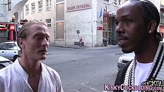 European Babe Rides Big Black Cock