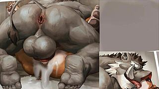 Raw Furry Gay Action Explodes with Wild Energy!