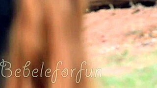 Slutty bitch struts ready for fucking