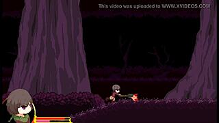 In this super monsters and girls game, creatures relentlessly grope and blowjob the heroines