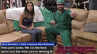 Aria Nicole Gets Fucked and Shocked on Exam Table by Doctor Tampa