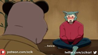 同性毛茸茸家伙在狂野场景猛烈操