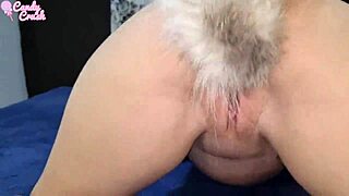 novinha gravida with perfect tits stretches pink ass with black dildo missing husband