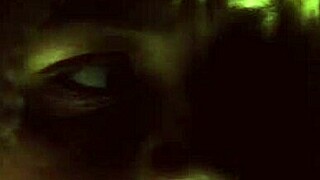 Two scared girls choose to have sex instead of watching horror