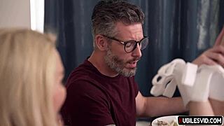 Demi Hawks and Liz Jordan Stuffing for Thanksgiving Fun