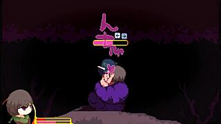 In this super monsters and girls game, creatures relentlessly grope and blowjob the heroines