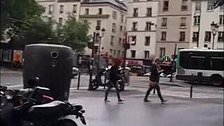 Second Day In Paris Flashing With My Bbc