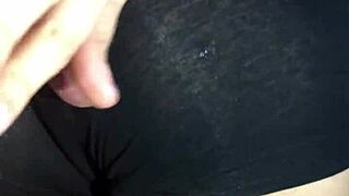 Friend Visits Secretly While Boyfriend Works