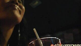 skinny asian rides aggressively in cowgirl fuck