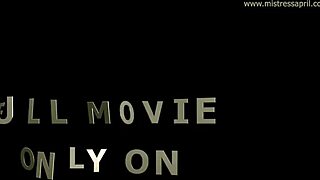 Dominatrix mistress april oversees discipline in the prison aisle