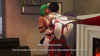In RWBY 6, a 3D hentai preview showcases naughty anime scenes with sexy characters.