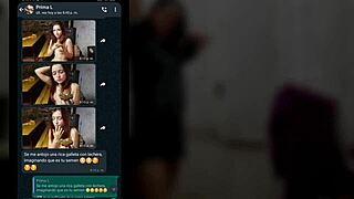 WhatsApp Chat with My Cousin Turns Steamy, Ends with Her in My Room for a Close-Up Redhead Teen Action