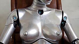 3D hentai featuring advanced sex machine and big tits