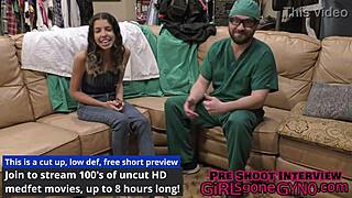 Aria Nicole Gets Fucked and Shocked on Exam Table by Doctor Tampa