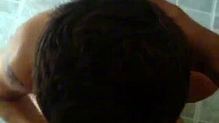 That traffic light guy was stroking his cock in front of me, so I took him to my rooftop and sucked that huge dick 😍