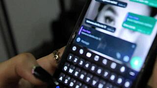 First-time teen on Tinder loves rough sex on camera