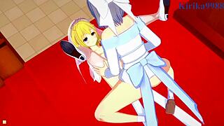 ryona and yumi and haruka and hibari intense futanari sex - senran kagura hentai 😏