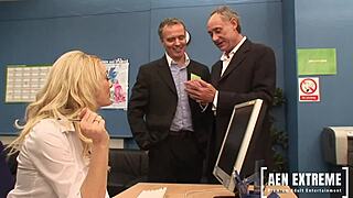 The new secretaries got drilled hard on their first day. Everyone enjoyed the wild office break!