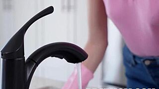 maid erin everheart handles ricky spanish's thick rod