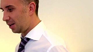 busty milf in stockings enjoys closeup glamour session