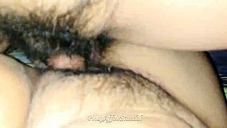 Naughty teen 18+ gets dripping wet in rough quickie.