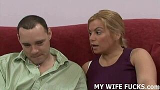 Femdom BDSM action with a bisexual couple