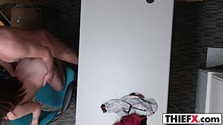 Pervert officer fucks her hard