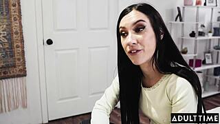 Petite blonde lily larimar meets stepsisters bff jazmin luv