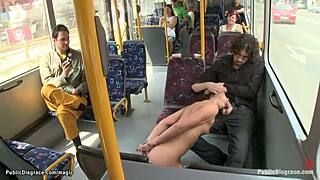 I’m Obsessed Watching This European Beauty Suck a Huge Cock in Public. The Bus Scene Is Pure Domination!